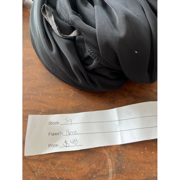 Koji Yohji Vintage Y2K Strapless Beaded Maxi Gown - Black Mesh Overlay - Picture 6 of 6